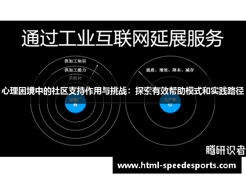 心理困境中的社区支持作用与挑战：探索有效帮助模式和实践路径