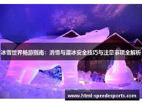 冰雪世界畅游指南：滑雪与溜冰安全技巧与注意事项全解析